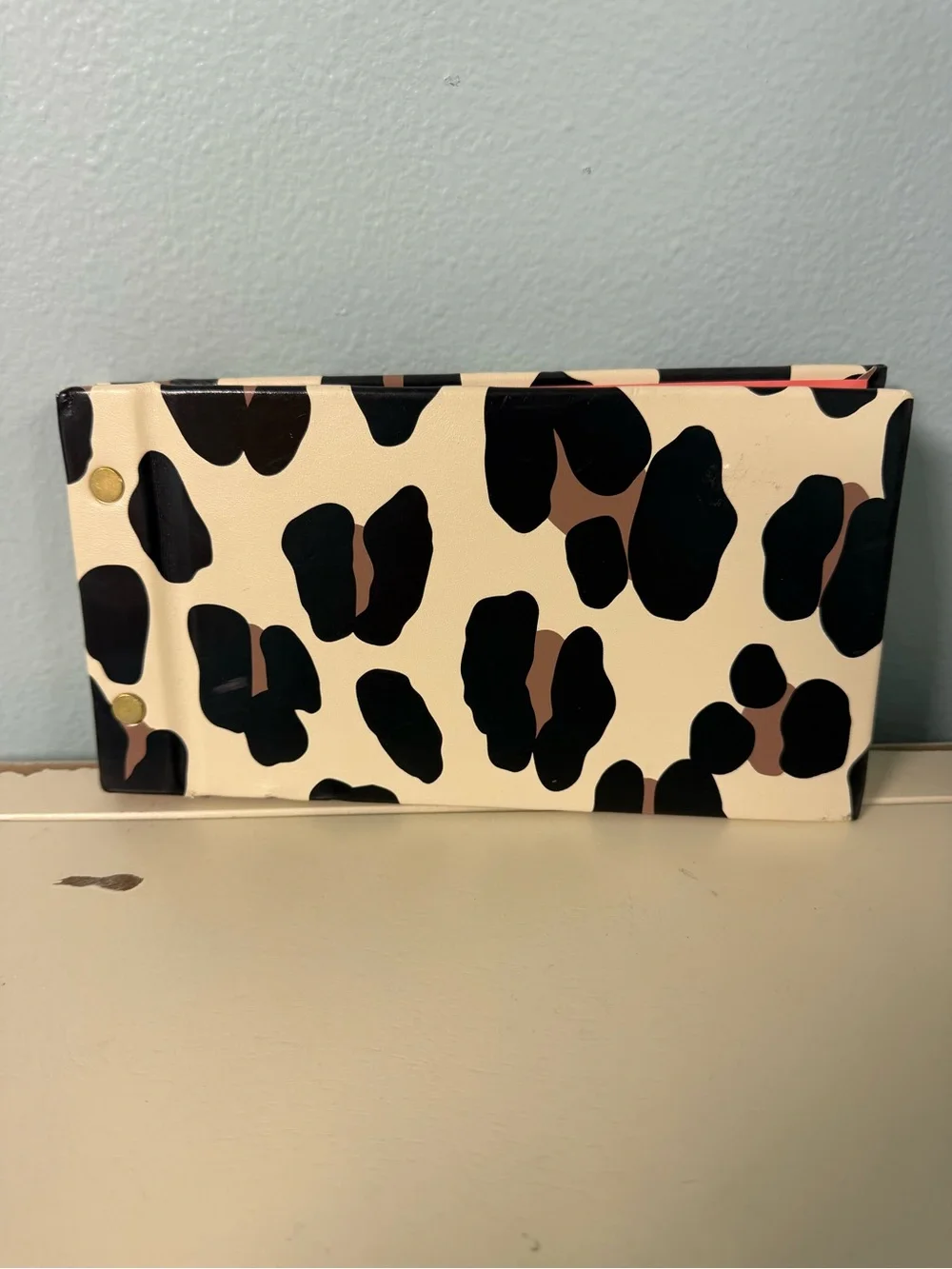 Kate Spade New York Leopard Print Photo Album Unused Animal Print 4x6